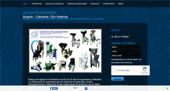 Desktop Screenshot of molinospulverizadores.com