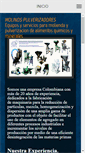 Mobile Screenshot of molinospulverizadores.com